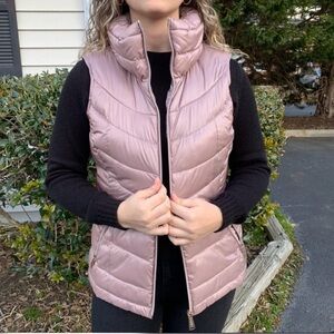 Calvin Klein Rose Gold Puffer Vest